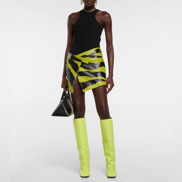 The Attico Sienna Square Toe Boots - Picture 7 of 9